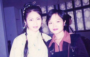 魏蓉与黎姿合影