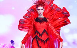 彩妆造型秀-中国红主题4